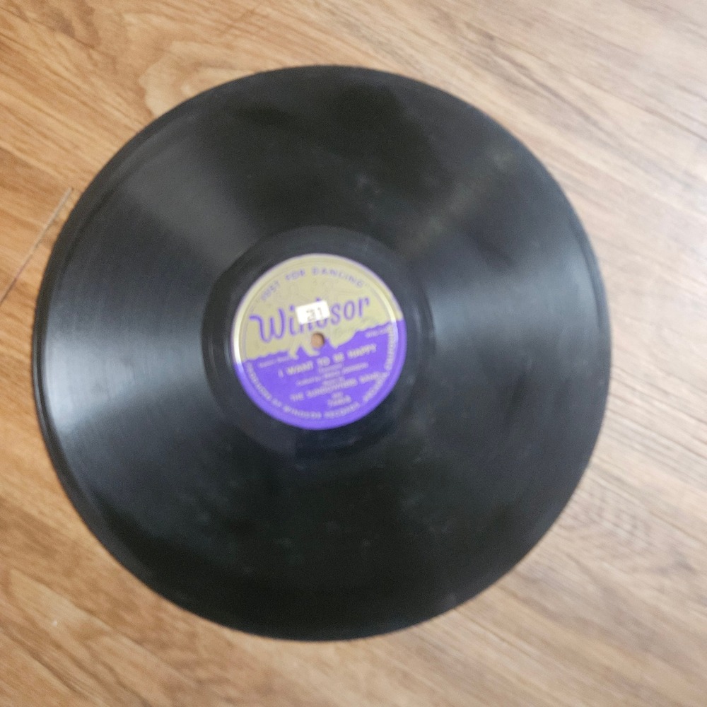 The Sundowners Band – Somebody Goofed! / I Want To Be Happy Windsor 78RPM V+/V+